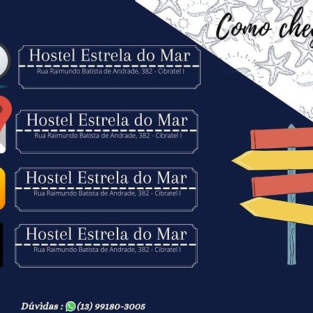 Hostel Estrela do Mar - Pé na Areia Itanhaém Esterno foto